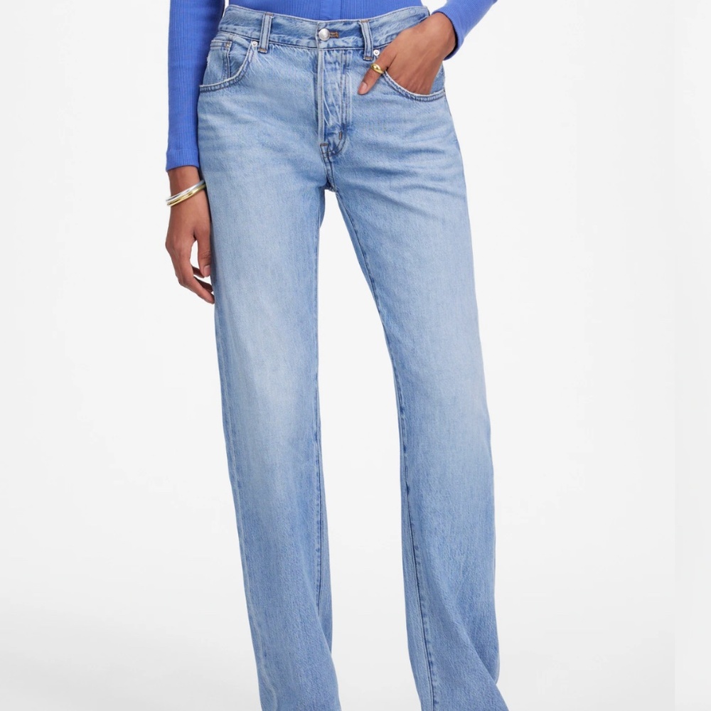 MADEWELL- The Dean Easy Straight Jean - Picture 2 of 8